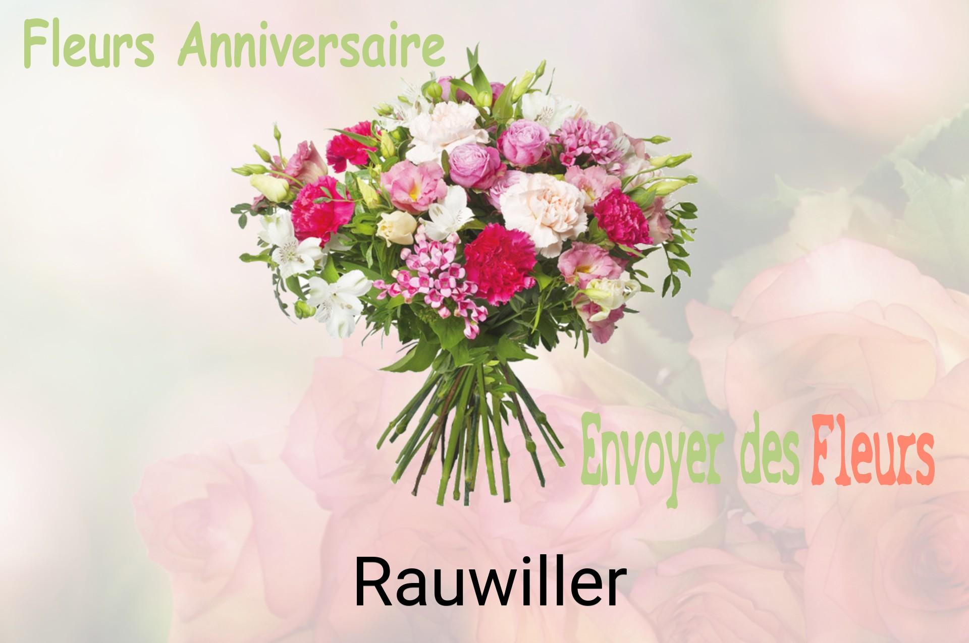 Bouquet de fleurs d’anniversaire livré à Rauwiller